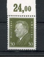 Weimarer Republik MiNr. 417 P OR postfrisch Kurzbefund Schlegel