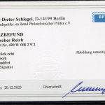 Weimarer Republik MiNr. 420 W OR 2.9.2. postfrisch Kurzbefund Schlegel
