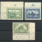 Weimarer Republik MiNr. 364-365 + 367 postfrisch geprüft Schlegel