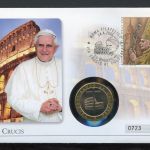 Italien Numisbrief 2006 Medaille Papst Benedikt XVI. Kreuzweg