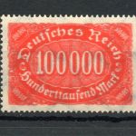 Deutsches Reich Infla MiNr. 257 DD postfrisch Kurzbefund Weinbuch