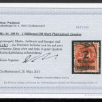 Deutsches Reich Infla MiNr. 309 Pc gestempelt Fotobefund Weinbuch