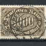 Deutsches Reich Infla MiNr. 254 d gestempelt gepr. Bechtold