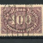 Deutsches Reich Infla MiNr. 247 PF I gestempelt gepr. Infla Berlin
