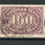 Deutsches Reich Infla MiNr. 247 PF III gestempelt gepr. Infla Berlin