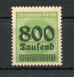 Deutsches Reich Infla MiNr. 308 az postfrisch geprüft Infla Berlin
