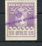 Grönland Paketmarken MiNr. 8 A gestempelt Fotoattest Nielsen