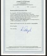 Bund MiNr. 1979 U + Ul Ersttagsstempel Fotoattest Schlegel