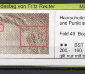 DDR MiNr. 430 I gestempelt Plattenfehler