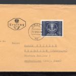 Österreich MiNr. 943-945 Ersttagsbriefe/ FDC Weltpostverein