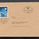 Österreich MiNr. 933 Ersttagsbriefe/ FDC Unicef, Ankunftsstempel