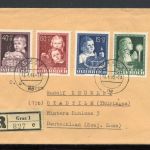 Österreich MiNr. 929-932 Ersttagsbriefe/ FDC Kinder