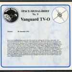 USA Space-Medal Brief #9 Vanguard TV-O
