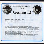 USA Space-Medal Brief #12 Gemini 12