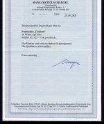 Bund Posthornsatz MiNr. 123-38 postfrisch Fotoattest einwandfrei Schlegel