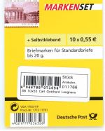 Bund Markenheftchen MiNr. MH 70 SB cb Label C postfrisch Stand: 1/2008