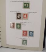 Michel Bund 1949-2000 Vordrucke Schwarz in 4 Ringbindern neuwertig