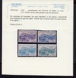 Vietnam MiNr. 35-38 ohne Gummi ital. Attest Gino Biondi