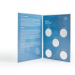 Leuchtturm Münzkarte für 5 dt. 2-Euro-Münzen „35 Jahre Dt. Einheit“ 372432 Neu