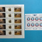 Russland Kleinbogen-Set 1994: MiNr. 587, 396, 405, 408 postfrisch