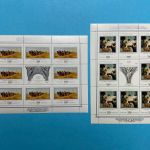 Russland 1997 Kleinbogen-Satz MiNr. 623-626 postfrisch Kunst Gemälde