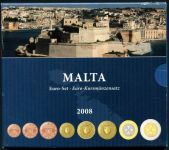 Malta Euro-KMS 2008 im Folder unzirkuliert