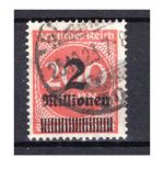 Deutsches Reich Infla MiNr. 309 A b gestempelt Infla geprüft