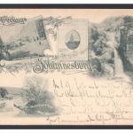 AK Johannesburg, Südafrika 1897 Crocodile River, Commissioner Street