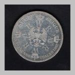 Preussen 1861 Krönungstaler Wilhelm und Augusta vz-st