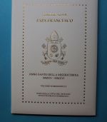 Vatikan 2015 Kursmünzensatz/ KMS + Silbermedaille im Münzbuch ST