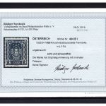 Österreich MiNr. 404 B mit Falz Fotobefund Soecknick