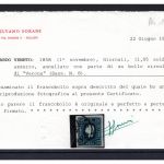 Österreich MiNr. 16 gestempelt Attest Sorani
