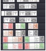 Berlin Zusammendrucke MiNr. W 17-SKZ 4 postfrisch kpl. Serie aus MHB 2