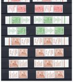 Berlin Zusammendrucke MiNr. W 17-SKZ 4 postfrisch kpl. Serie aus MHB 2