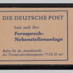 Berlin Markenheftchen MiNr. 2 postfrisch Luxus
