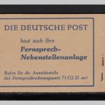 Berlin Markenheftchen MiNr. 2 postfrisch Luxus