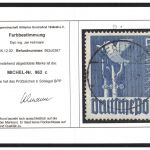 Gemeinschaftsausgabe MiNr. 962 c Vollstempel geprüft Arge + Schlegel