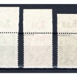 Berlin MiNr. 121-123 Oberrand postfrisch 122 + 123 BBP geprüft