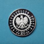 Polen 1995 20 Zlotych Palast im Park Lazienki PP