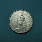 Großbritannien 1897 1 Handelsdollar 900er Silber