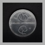 DDR 1968 10 Mark Johannes Gutenberg ST