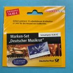 Bund Markenheftchen MiNr. MH 54 b II B b Musikrat mit Chip I postfrisch