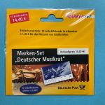 Bund Markenheftchen MiNr. MH 54 b II B b Musikrat postfrisch