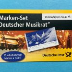 Bund Markenheftchen MiNr. MH 54 F II - festklebend ! postfrisch