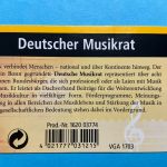 Bund Markenheftchen MiNr. MH 54 a Musikrat 2004 postfrisch