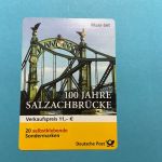 Bund Markenheftchen MiNr. MH 52 I b Sicherheitsaufdruck dunkel postfrisch