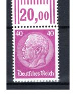 Deutsches Reich MiNr. 491 W Or postfrisch Fotoattest Schlegel
