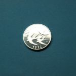 Estland 1992 100 Krooni "Schwalben" 925er Silber PP