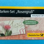 Bund Markenheftchen MiNr. MH 51 a Rosengruß postfrisch