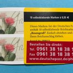 Bund Markenheftchen MiNr. MH 51 c I La mit Aufkleber a - Groß! postfrisch